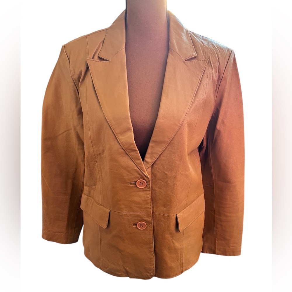 Bagatelle Tan Leather Jacket